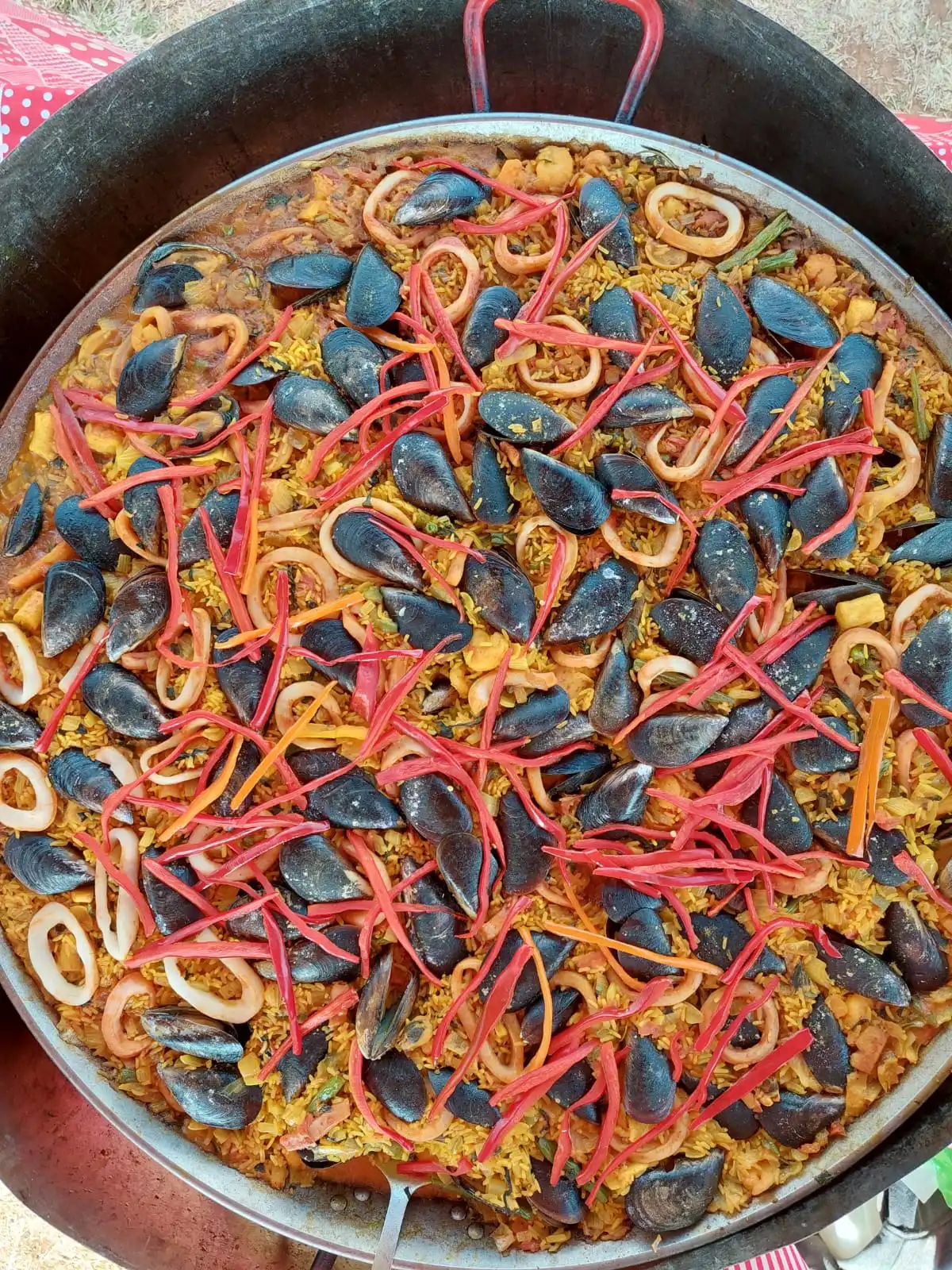 Paella Pescadora at Panyella