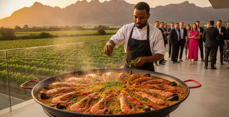 How to Organise Paella for 100 Guests in South Africa: The Ultimate Catering Guide