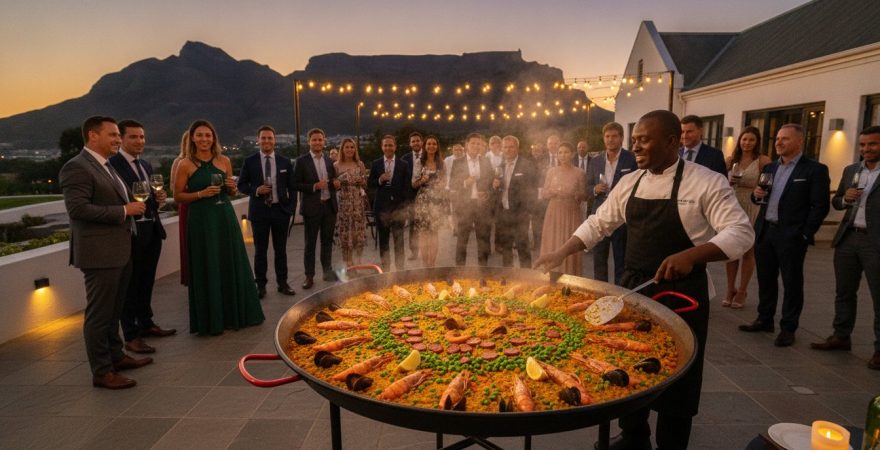 On-Site Paella Catering: The Sophisticated Choice for South African Events