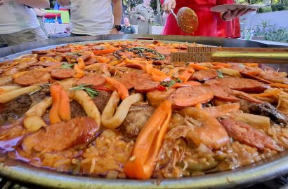 Live Paella Catering at a Private Birthday Party in Johannesburg