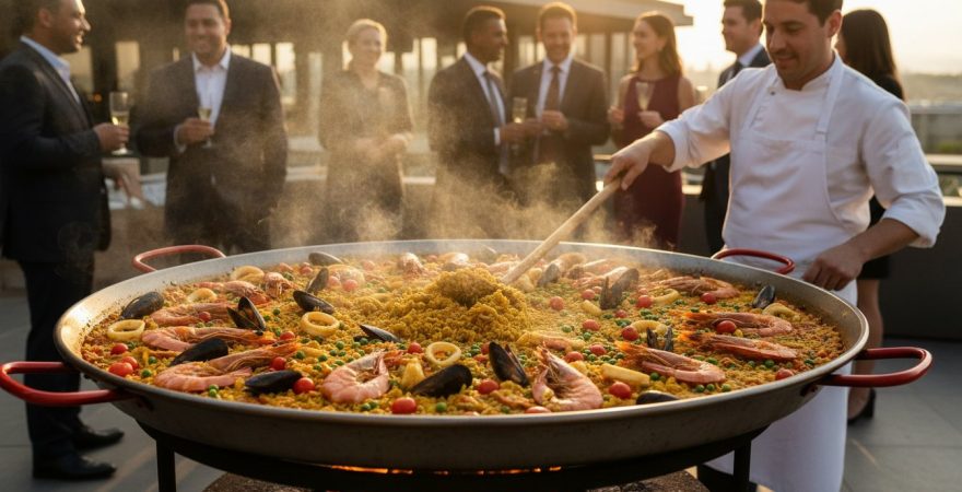 Professional Paella Catering for Johannesburg Events