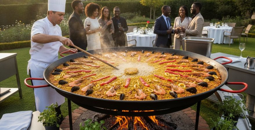Professional Paella Catering for Johannesburg Events