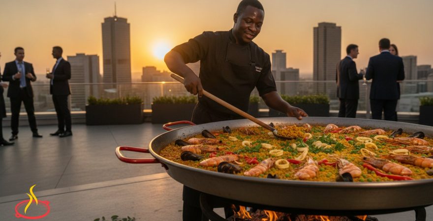 Paella for 100 Guests: Johannesburg & Pretoria Catering